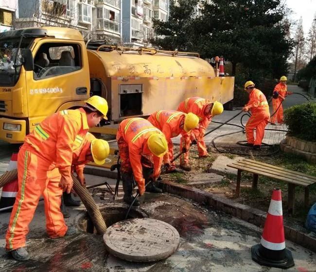 木鱼镇市政管道清淤